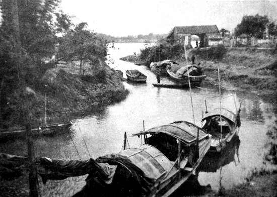 民國時期的高沙渡頭（1946年攝）。