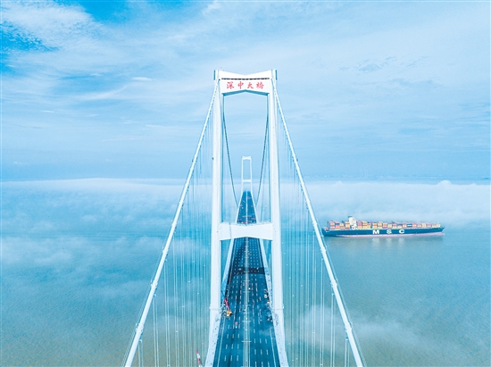 深中通道已于今年6月30日通車。