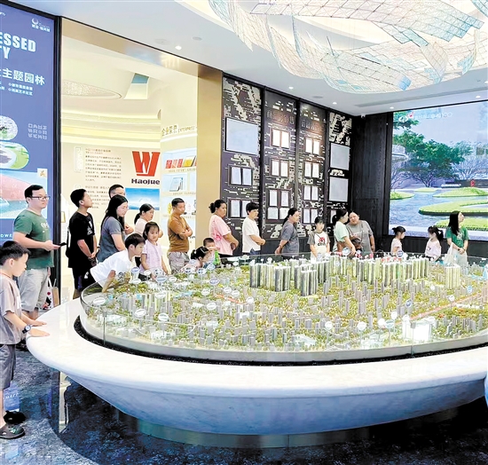 臺山市的博富·福美城國慶假期售房61套。