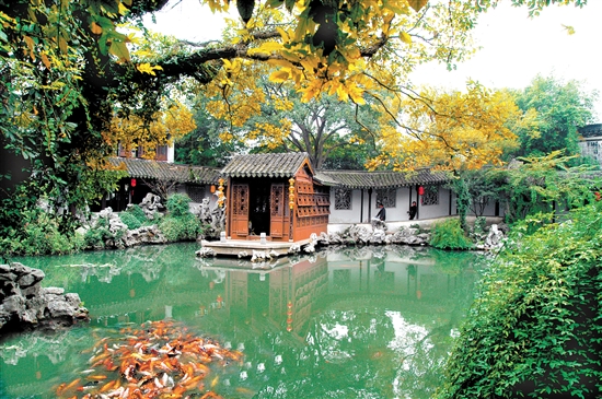 同里古鎮(zhèn)風(fēng)景優(yōu)美。