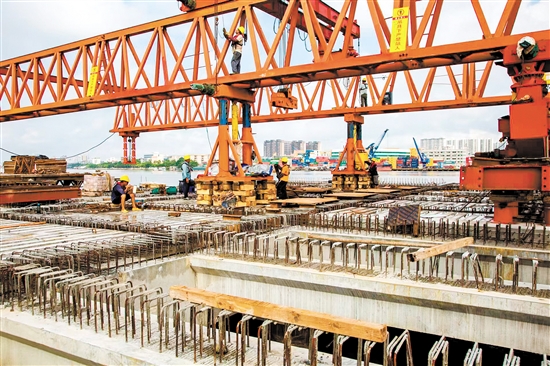 開平市三埠港搬遷項(xiàng)目建設(shè)有序推進(jìn)。