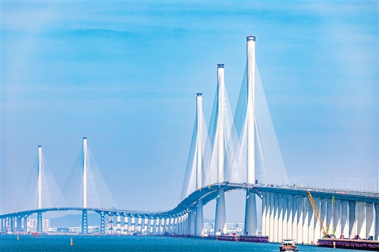 5座主塔猶如“定海神針”。