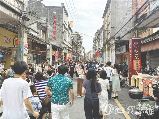 長堤歷史文化街區(qū)依然是旅游熱門目的地。