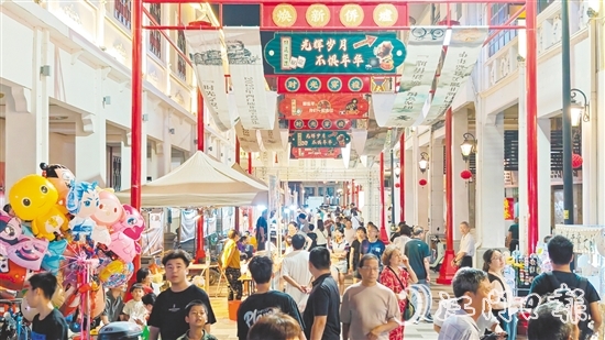 活動(dòng)期間，西門圩3天累計(jì)接待游客超2.8萬人次。