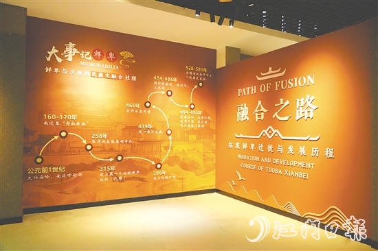 近年來(lái)，鶴山高質(zhì)量推進(jìn)村史館建設(shè)。圖為龍口鎮(zhèn)霄南鮮卑古村落文化館。