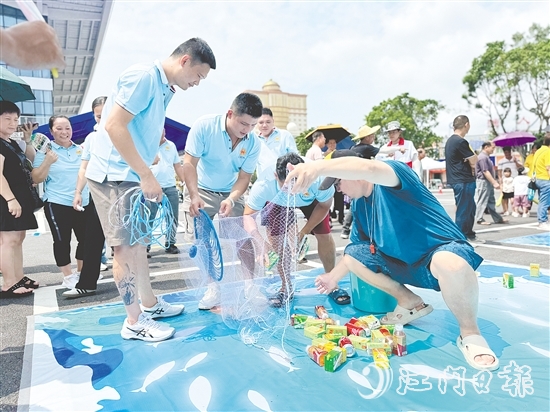 撒網(wǎng)項(xiàng)目是全場焦點(diǎn)。