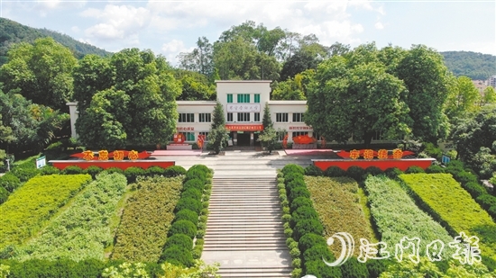 紀念周恩來總理視察新會圖片展是開展紅色主題研學的重要點位。