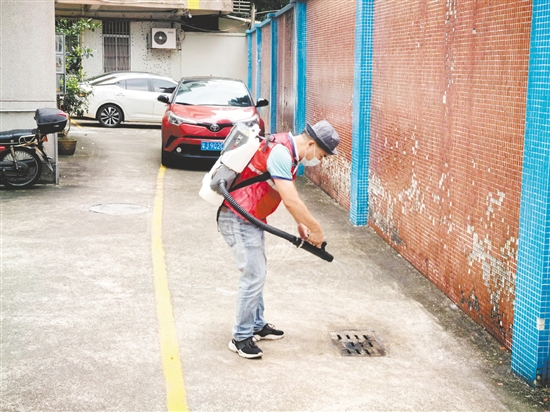 為保障新學(xué)期師生健康安全，鶴山市教育系統(tǒng)以防蚊滅蚊為重點(diǎn)集中開展校園愛國衛(wèi)生專項(xiàng)行動(dòng)。