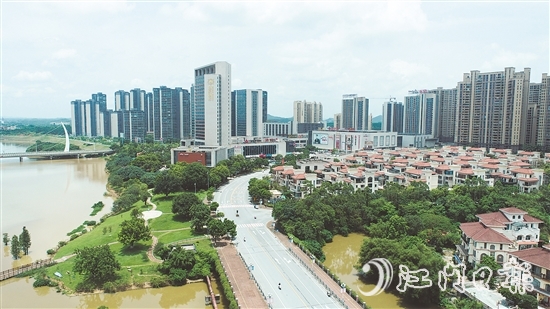 恩平人氣旺盛的商業(yè)綜合圈錦江國際新城。