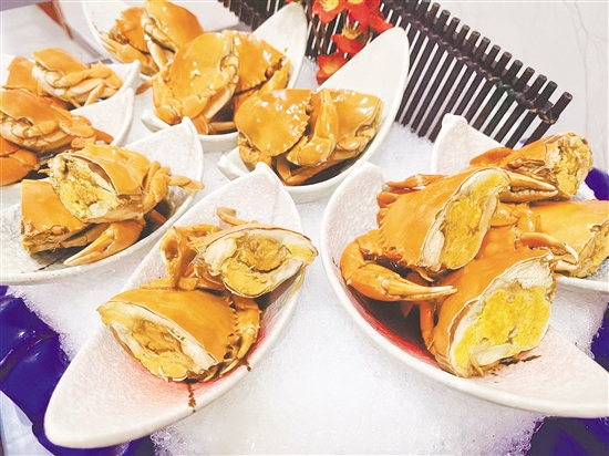 臺山青蟹味道鮮美。