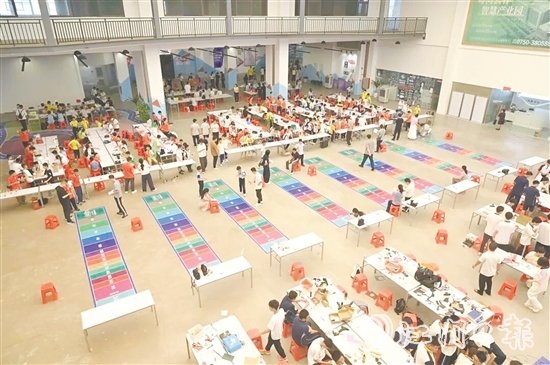 比賽現(xiàn)場。