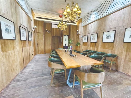 僑房經(jīng)過活化改造后，室內(nèi)空間十分雅致。