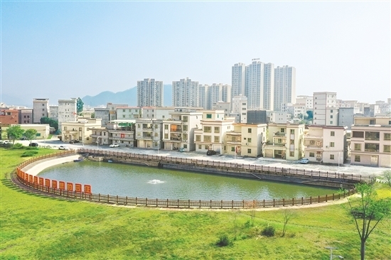 米倉村積極開展人居環(huán)境整治工作，真正讓村莊煥新顏。