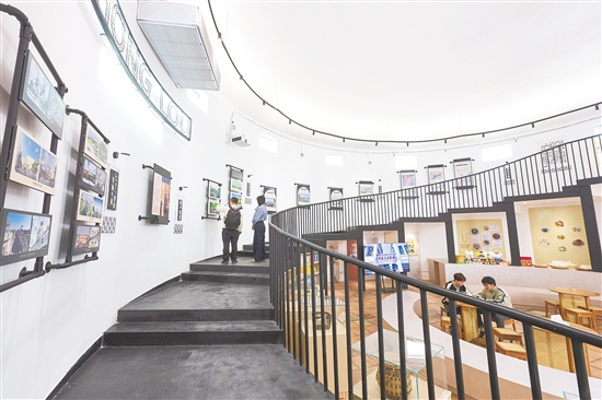 沖蔞鎮(zhèn)對舊糧倉進(jìn)行活化改造，打造美麗圩鎮(zhèn)客廳。