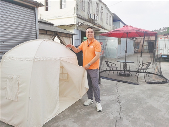 企業(yè)推出的涼亭蚊帳和兒童蚊帳憑借獨特設(shè)計，在歐美細分市場占據(jù)領(lǐng)先地位。