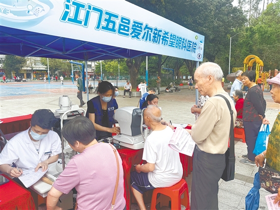 義診活動(dòng)提升了公眾對(duì)青光眼的認(rèn)知。