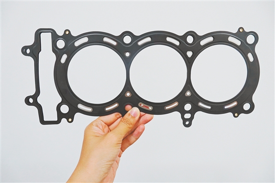 張雪機車采用的發(fā)動機密封墊片。