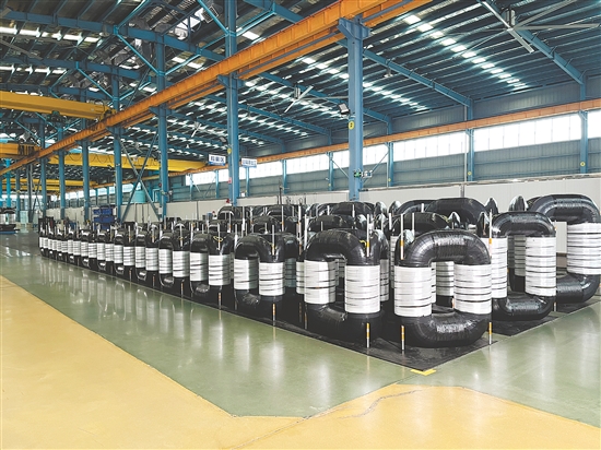 海鴻電氣入選第八批國家級制造業(yè)單項冠軍企業(yè)，圖為企業(yè)產(chǎn)品核心配件之一。