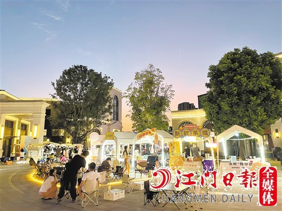 市區(qū)樓盤舉辦市集成了一種潮流。