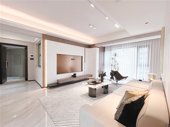 錦富匯景灣C位13幢樣板房。