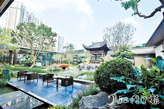 江門保利瑯悅環(huán)境優(yōu)美。