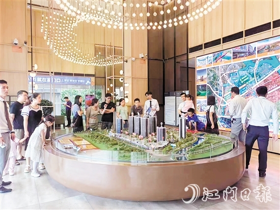 深中通道通車后，江門一些樓盤吸引了不少深圳客。