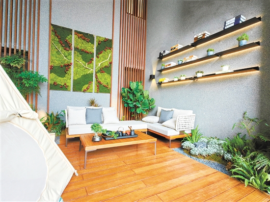 第四代住宅具有空間利用率高的特點。