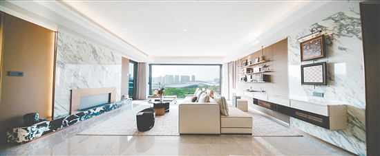 全新加推的7棟是“頭排觀景樓棟”。