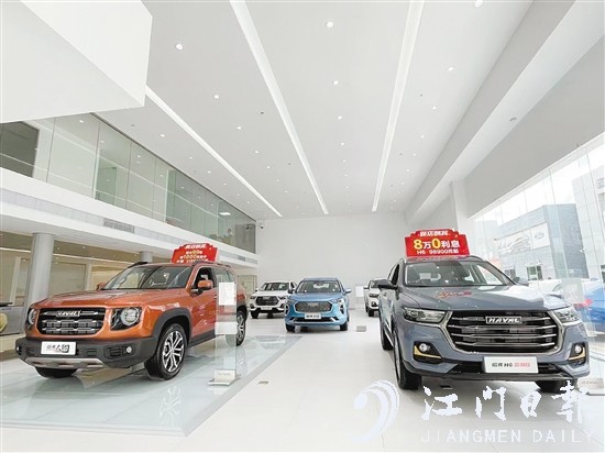 哈弗江門利宏4S店寬敞明亮。