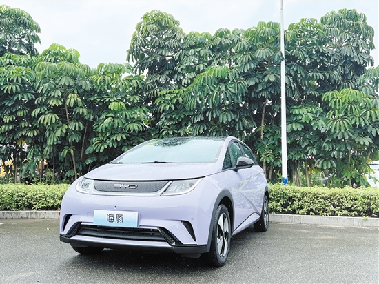 2023款海豚外觀及內(nèi)飾。